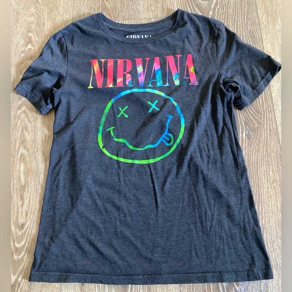 Nirvana band tee